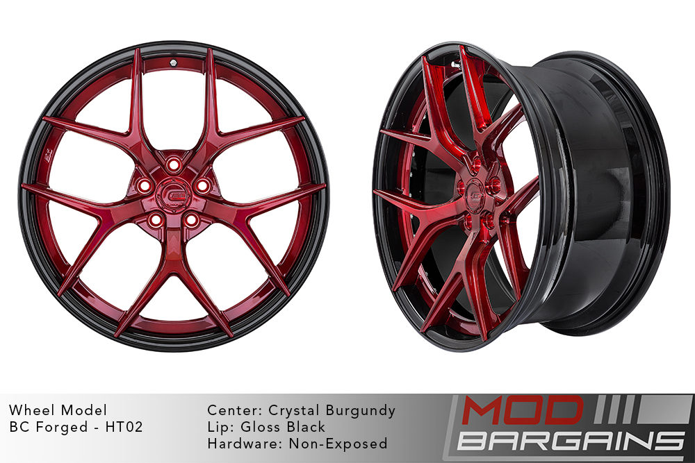 BC Forged HT02 / HT02S Modular Wheels 19-21 Inch - All Makes & Models